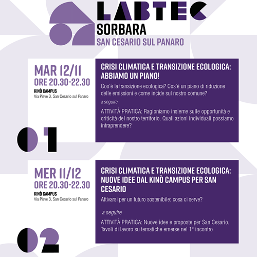 Al via LAB.T.E.C. sulla transizione energetica