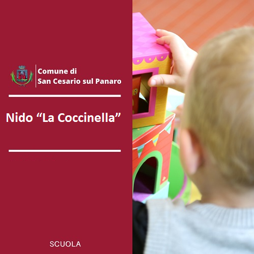 GRADUATORIE PROVVISORIE delle domande d'iscrizione al Nido Comunale 'La Coccinella' a.e. 2023/2024