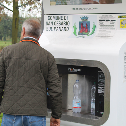 Modifica prezzo erogazione Casetta dell'acqua